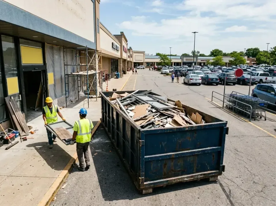 retail-store-renovation-debris-003 — frequently asked questions, Roll-off Dumpster Rentals in Country Squire Lakes, IN
